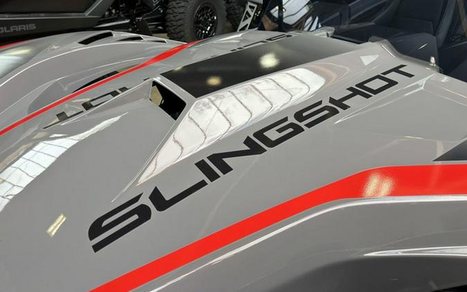 2026 Polaris Slingshot R AutoDrive Radiant Gray with Indy Red Pearl