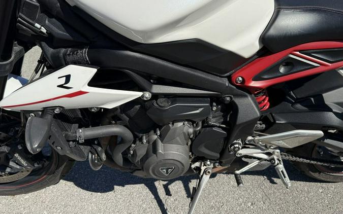 2018 Triumph Speed Triple R Crystal White
