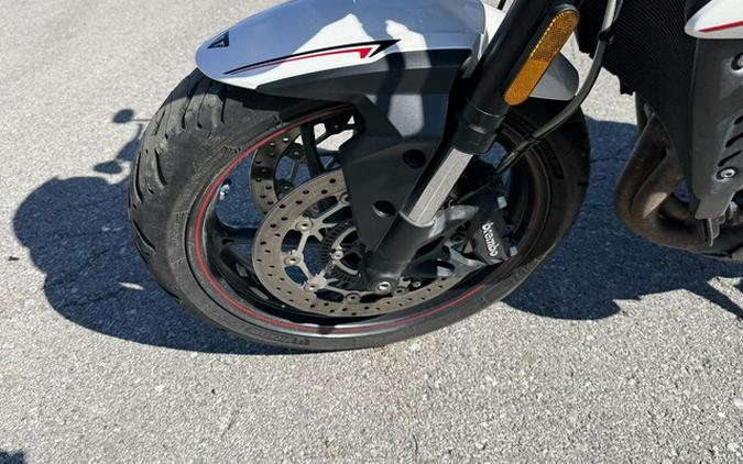 2018 Triumph Speed Triple R Crystal White