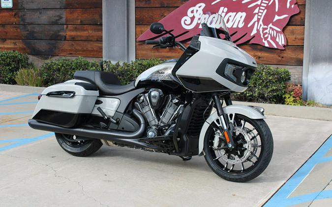 2026 Indian Motorcycle® Challenger® Dark Horse® 112 w/PowerBand Audio Chalk with Black Metallic