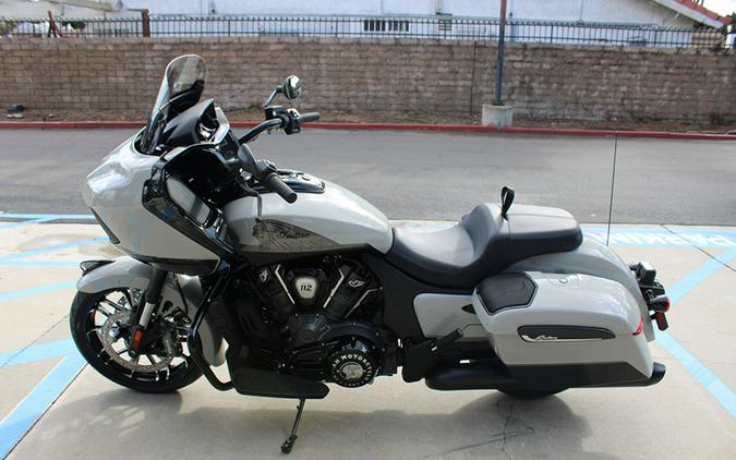 2026 Indian Motorcycle® Challenger® Dark Horse® 112 w/PowerBand Audio Chalk with Black Metallic