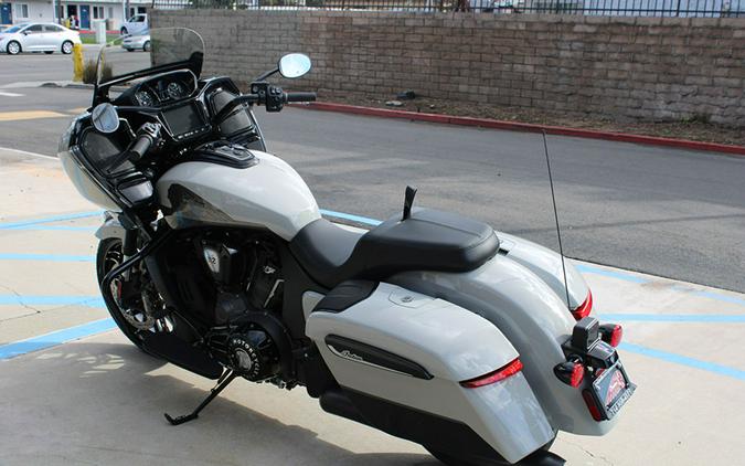 2026 Indian Motorcycle® Challenger® Dark Horse® 112 w/PowerBand Audio Chalk with Black Metallic