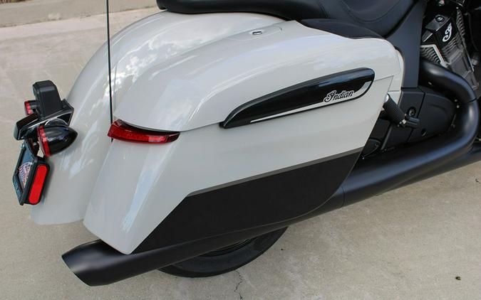 2026 Indian Motorcycle® Challenger® Dark Horse® 112 w/PowerBand Audio Chalk with Black Metallic