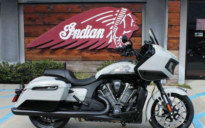 2026 Indian Motorcycle® Challenger® Dark Horse® 112 w/PowerBand Audio Chalk with Black Metallic