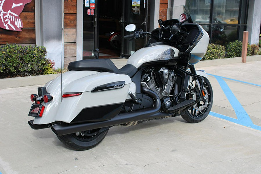 2026 Indian Motorcycle® Challenger® Dark Horse® 112 w/PowerBand Audio Chalk with Black Metallic