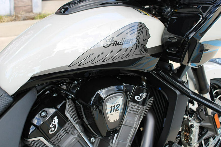 2026 Indian Motorcycle® Challenger® Dark Horse® 112 w/PowerBand Audio Chalk with Black Metallic