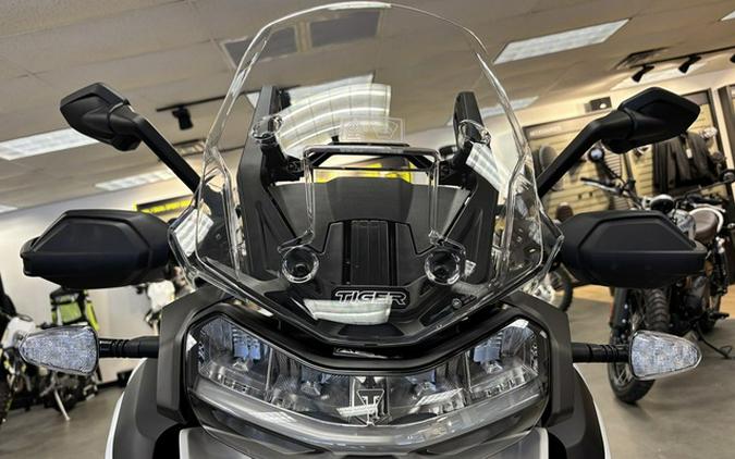 2026 Triumph Tiger 1200 Alpine Edition Satin Crystal White