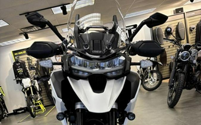 2026 Triumph Tiger 1200 Alpine Edition Satin Crystal White