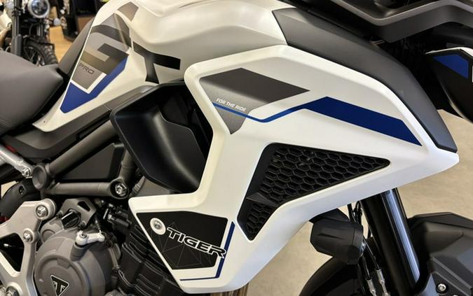 2026 Triumph Tiger 1200 Alpine Edition Satin Crystal White