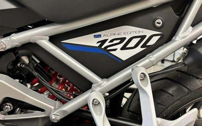 2026 Triumph Tiger 1200 Alpine Edition Satin Crystal White
