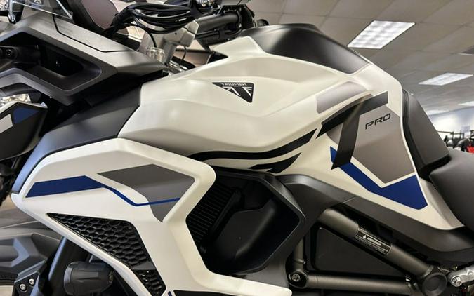 2026 Triumph Tiger 1200 Alpine Edition Satin Crystal White