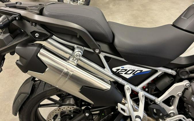 2026 Triumph Tiger 1200 Alpine Edition Satin Crystal White
