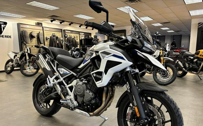 2026 Triumph Tiger 1200 Alpine Edition Satin Crystal White