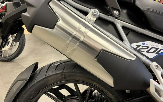 2026 Triumph Tiger 1200 Alpine Edition Satin Crystal White