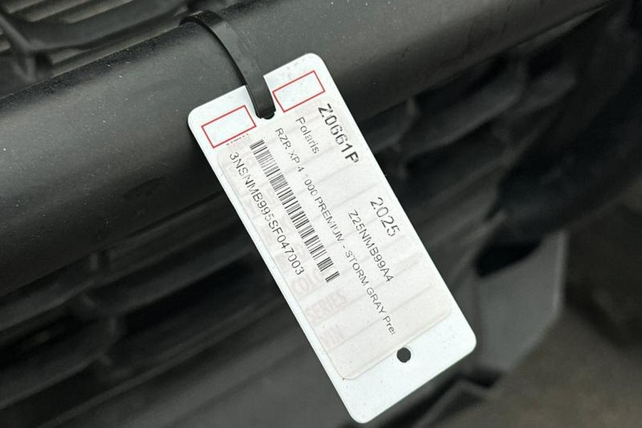 2025 Polaris® RZR XP 4 1000 PREMIUM - STORM GRAY Premium