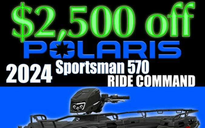 2024 Polaris Sportsman 570 RIDE COMMAND Edition