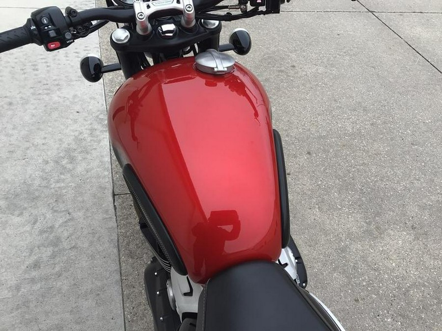 2019 Triumph Speed Twin Korosi Red and Storm Grey