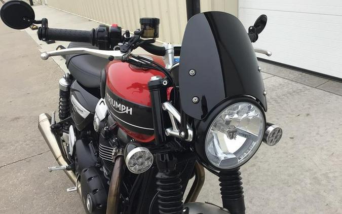 2019 Triumph Speed Twin Korosi Red and Storm Grey