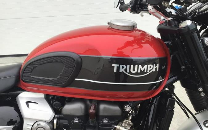2019 Triumph Speed Twin Korosi Red and Storm Grey