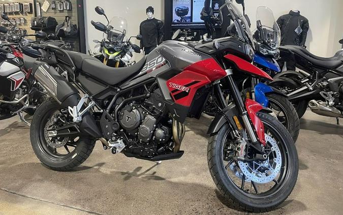 2024 Triumph Tiger 850 Sport GraphiteDiablo Red