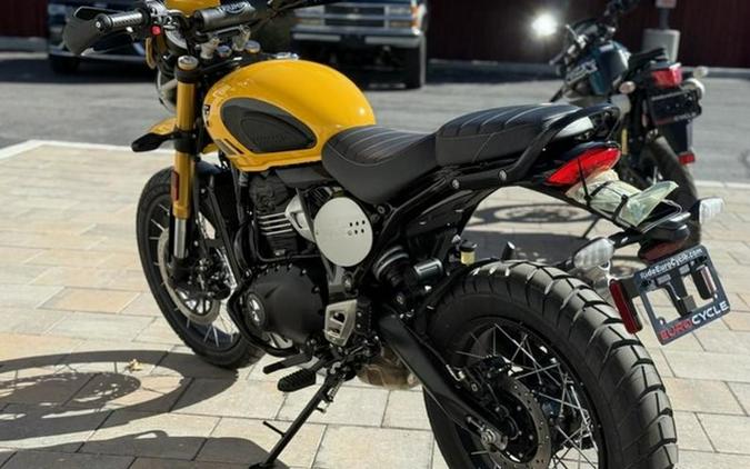 2026 Triumph Scrambler 400 XC Racing Yellow