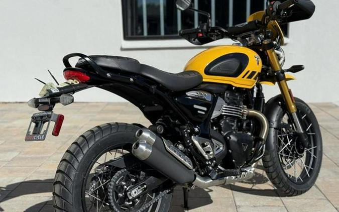 2026 Triumph Scrambler 400 XC Racing Yellow