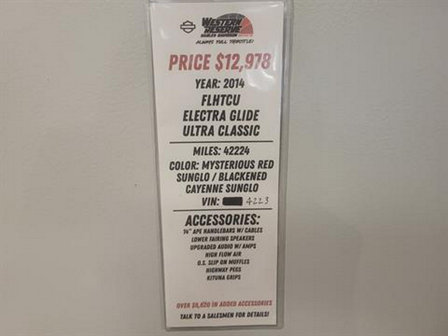 2014 Harley-Davidson Electra Glide® Ultra Classic®
