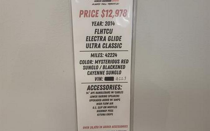 2014 Harley-Davidson Electra Glide® Ultra Classic®
