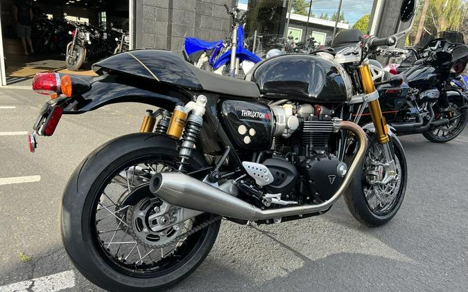 2024 Triumph Thruxton RS Jet Black / Silver Ice