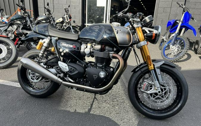 2024 Triumph Thruxton RS Jet Black / Silver Ice