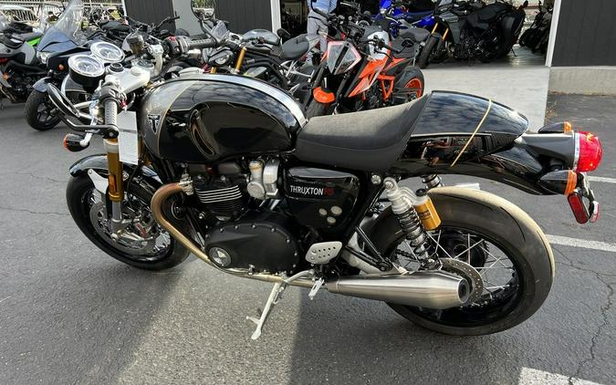 2024 Triumph Thruxton RS Jet Black / Silver Ice