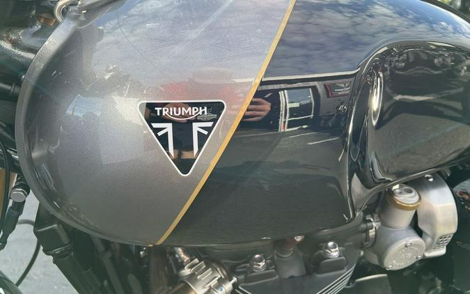 2024 Triumph Thruxton RS Jet Black / Silver Ice