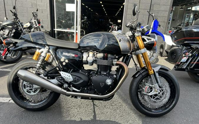 2024 Triumph Thruxton RS Jet Black / Silver Ice