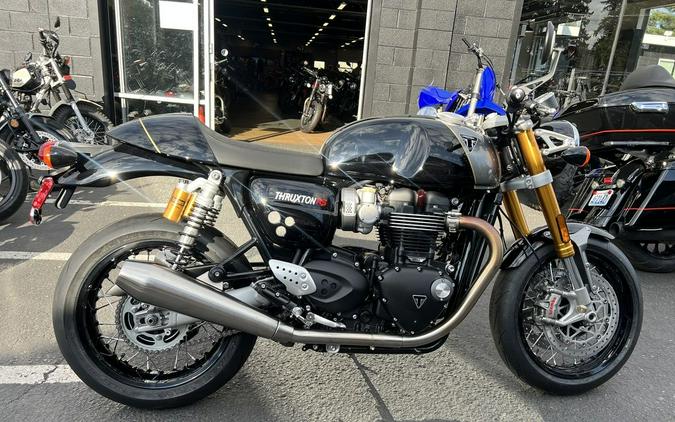 2024 Triumph Thruxton RS Jet Black / Silver Ice