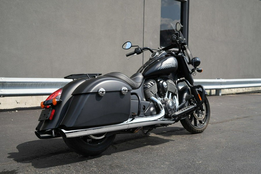 2018 Indian Motorcycle Springfield Dark Horse ABS Thunder Black Smoke