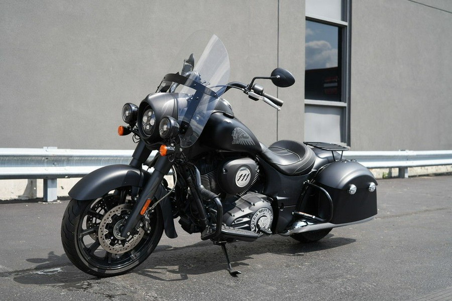 2018 Indian Motorcycle Springfield Dark Horse ABS Thunder Black Smoke