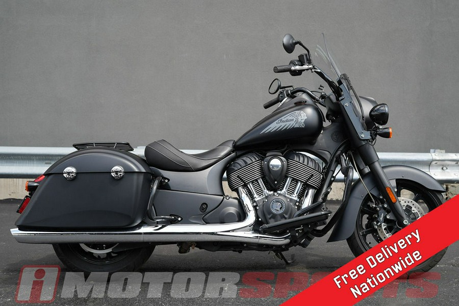 2018 Indian Motorcycle Springfield Dark Horse ABS Thunder Black Smoke