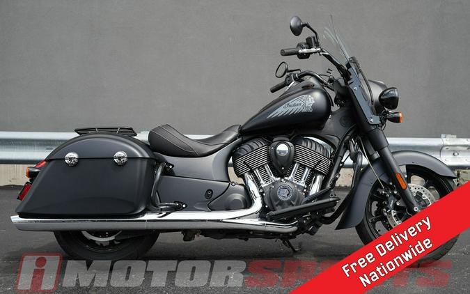 2018 Indian Motorcycle Springfield Dark Horse ABS Thunder Black Smoke