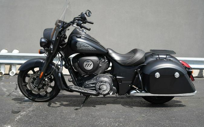 2018 Indian Motorcycle Springfield Dark Horse ABS Thunder Black Smoke