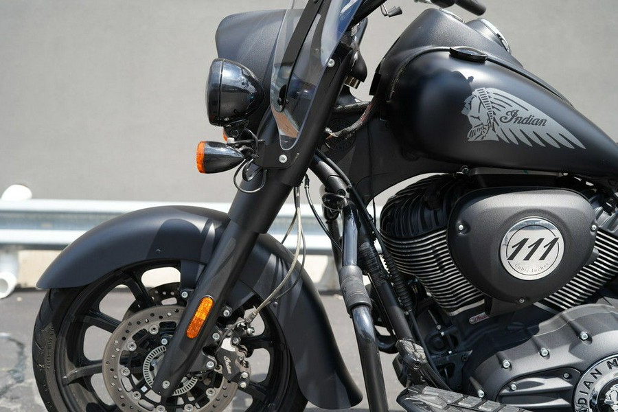 2018 Indian Motorcycle Springfield Dark Horse ABS Thunder Black Smoke