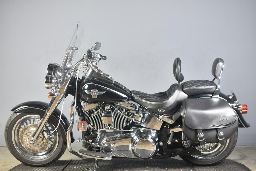 2011 Harley-Davidson Fat Boy Black w/ Pinstripe
