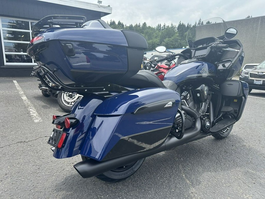 2024 Indian Motorcycle® Pursuit® Dark Horse® with PowerBand Audio Package Springfield Blue