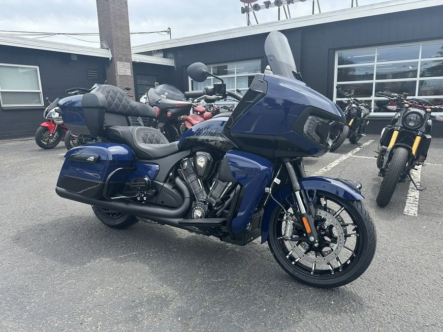 2024 Indian Motorcycle® Pursuit® Dark Horse® with PowerBand Audio Package Springfield Blue