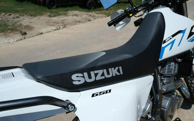 New 2025 SUZUKI DR 650 S WHITE