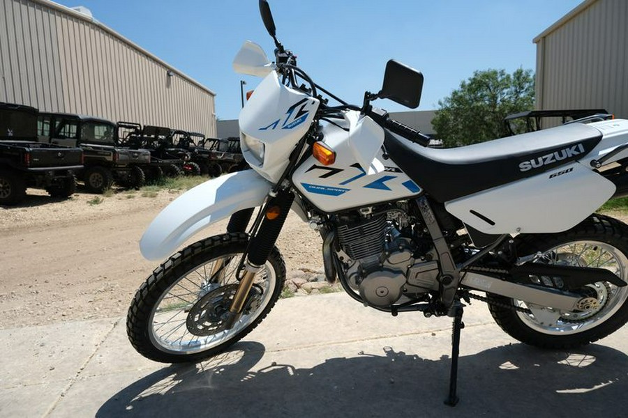 New 2025 SUZUKI DR 650 S WHITE