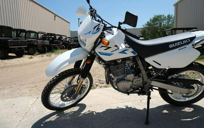 New 2025 SUZUKI DR 650 S WHITE