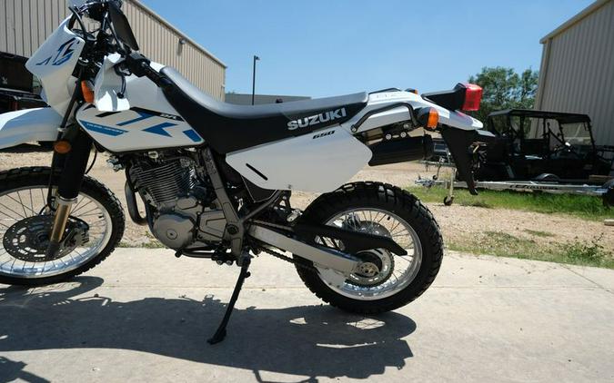 New 2025 SUZUKI DR 650 S WHITE