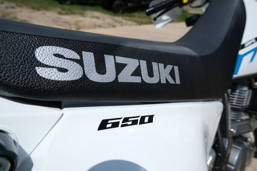 New 2025 SUZUKI DR 650 S WHITE