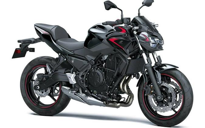 2023 Kawasaki Z650 METALLIC SPARK BLACK / METALLIC FLAT SPARK BLACK