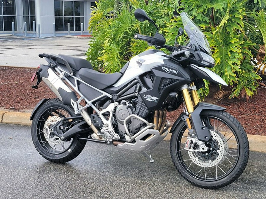 2023 Triumph Tiger 1200 Rally Pro Snowdonia White